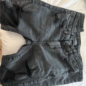 Two Distressed Pairs of AE Jeans